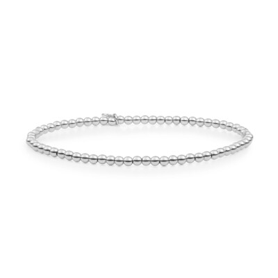 Bracelet Sparkling SATURN SMALL en argent rhodié