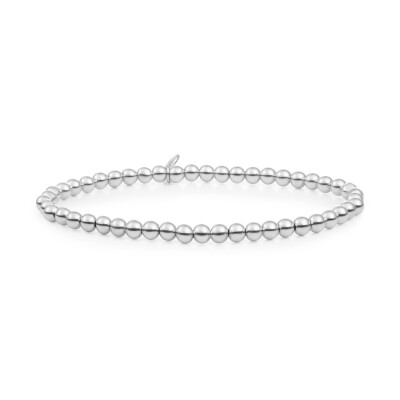 Bracelet Sparkling SATURN MEDIUM en argent rhodié