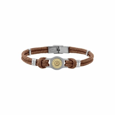 Bracelet Elden Paris Bang Bang en acier cordon couleur