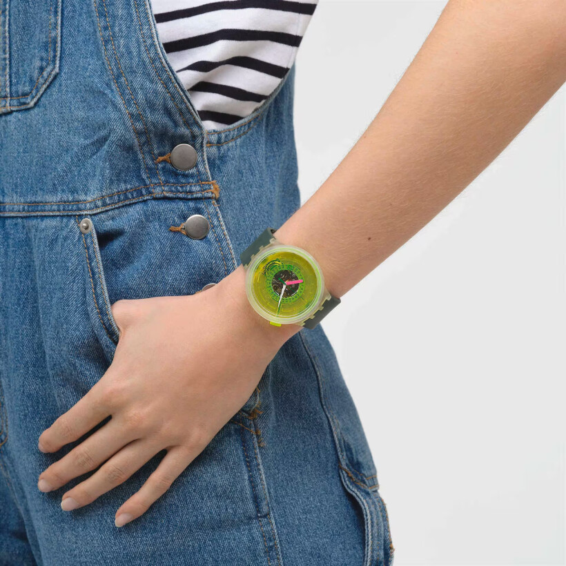 Montre Swatch Neon Blinded by Neon