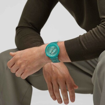 Montre Swatch Colors of Joy Turquoise Joy