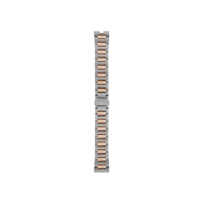 Bracelet de montre Briston 18mm en acier et PVD doré rose