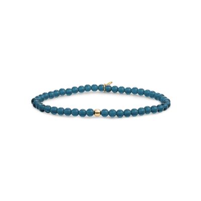 Bracelet Sparkling SATURN SMALL en argent plaqué or jaune