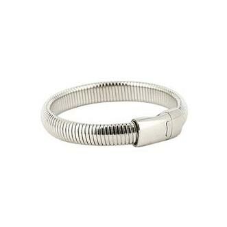 Bracelet jonc Zag Naja en acier