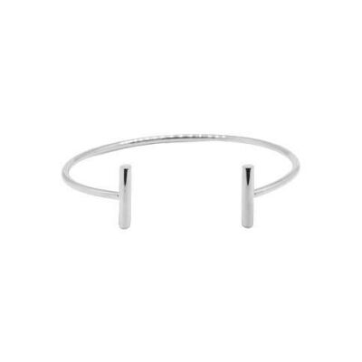 Bracelet jonc Zag Starck en acier