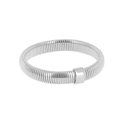 Bracelet jonc Zag Dixie en acier