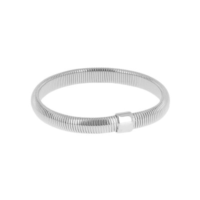 Bracelet jonc Zag Dixia en acier