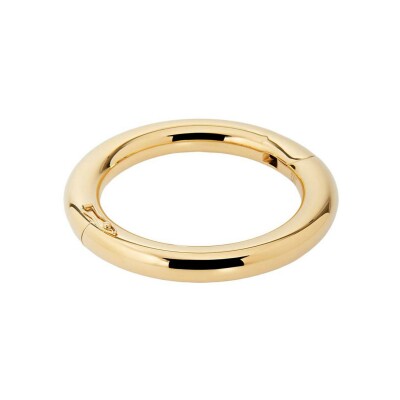 Bracelet jonc Zag Mave en acier doré