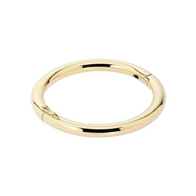 Bracelet jonc Zag Wafa en acier doré