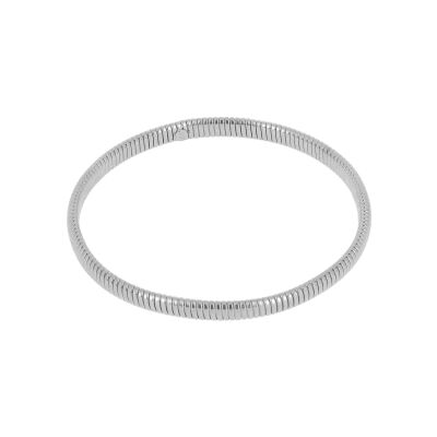 Bracelet jonc Zag Pamela en acier