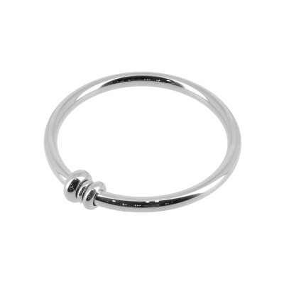 Bracelet jonc Zag Alfred en acier