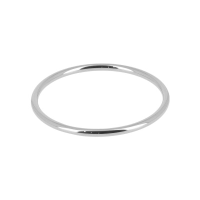 Bracelet jonc Zag Icy en acier