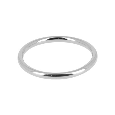 Bracelet jonc Zag Darcy en acier, taille S