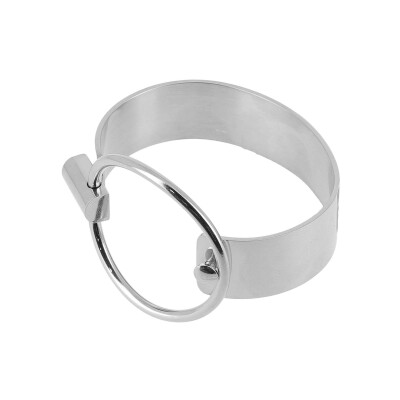 Bracelet jonc Zag Alwena en acier