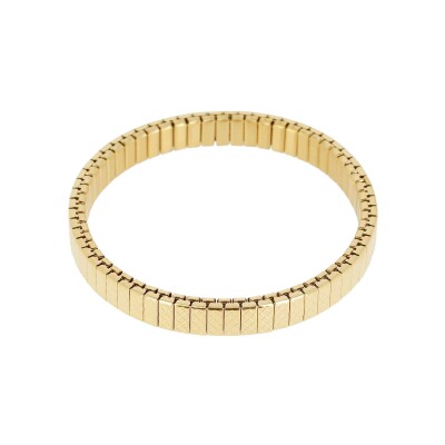 Bracelet jonc Zag Kelyna en acier doré