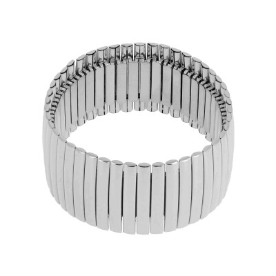 Bracelet jonc Zag Wilona en acier