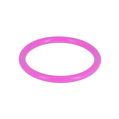 Bracelet jonc Zag Assia en acétate, Violet