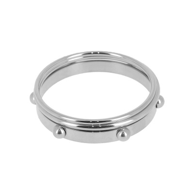 Bracelets jonc Zag Foligno en acier