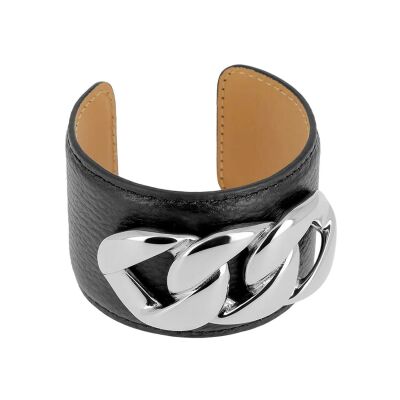Bracelet manchette Zag Delhi  en acier