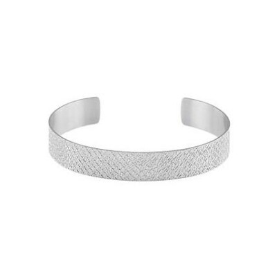 Bracelet jonc Zag Athena en acier