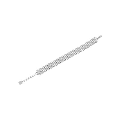 Bracelet Zag Nate en acier