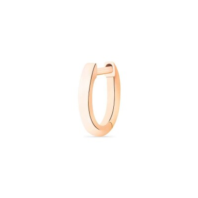 Mono boucle d'oreille Ginette NY HOOPS mini créole en or rose