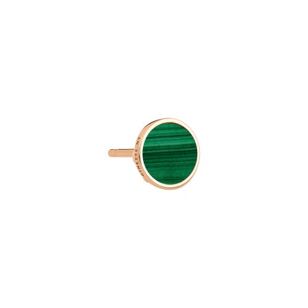 GINETTE NY EVER earrings, rose gold and malachite