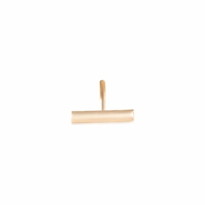 GINETTE NY GOLD STRIP single earring, rose gold