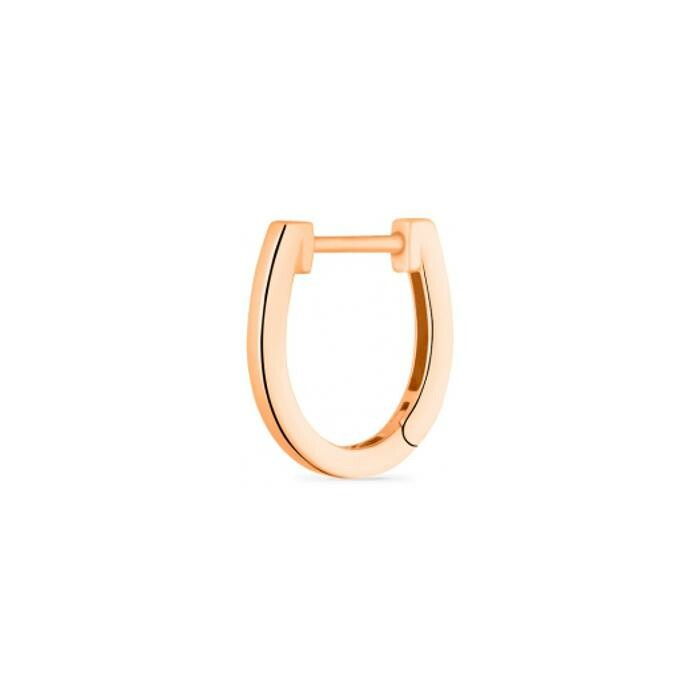 GINETTE NY in pink gold single earring