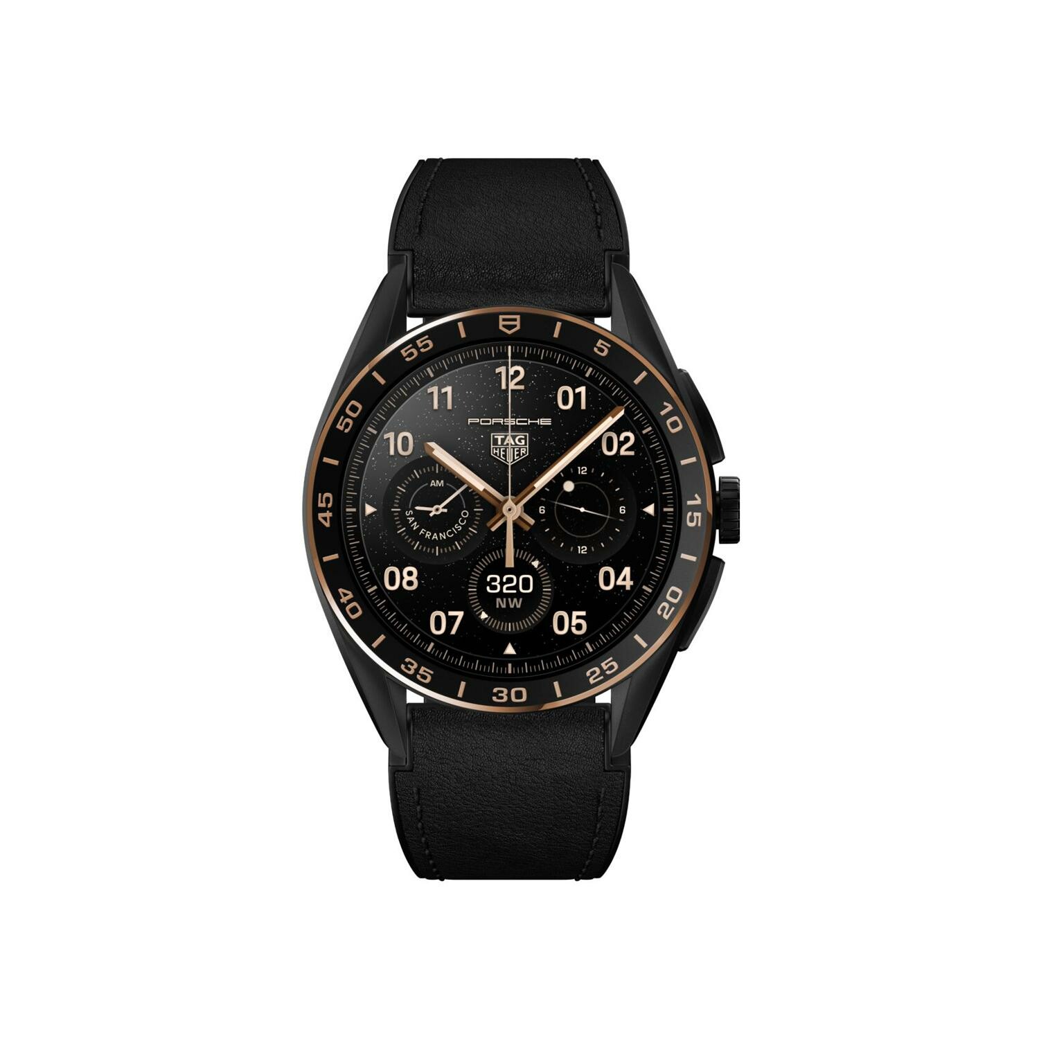 Fashion all black tag heuer