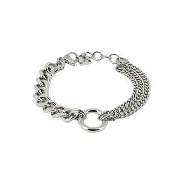 Bracelet Zag Quatro en acier
