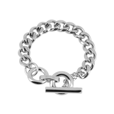 Bracelet Zag Merez en acier