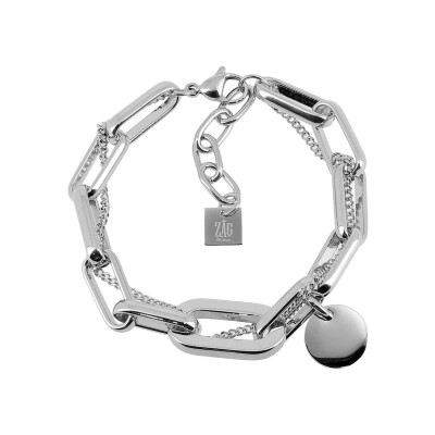 Bracelet Zag Hydor en acier
