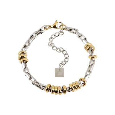 Bracelet Zag Blake en acier