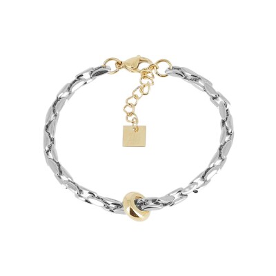 Bracelet Zag Lottie en acier