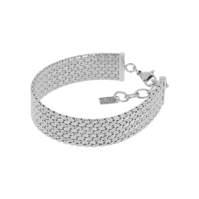 Bracelet Zag Loelia en acier