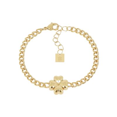 Bracelet Zag Cambia  en acier doré