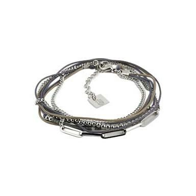 Bracelet Zag Maille en acier