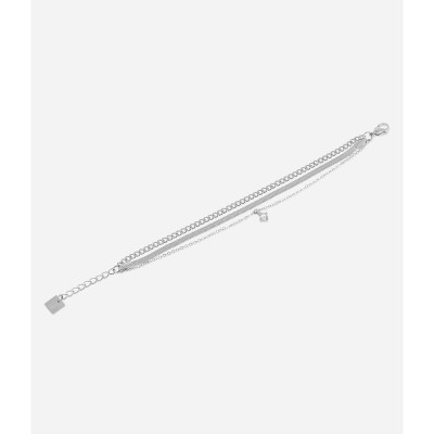 Bracelet Zag en acier