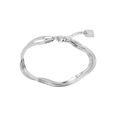 Bracelet Zag Ghery en acier
