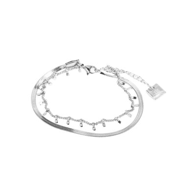 Bracelet Zag Mykonos en acier