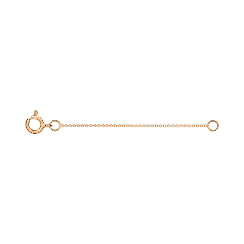 GINETTE NY chain sizing 5cm, rose gold