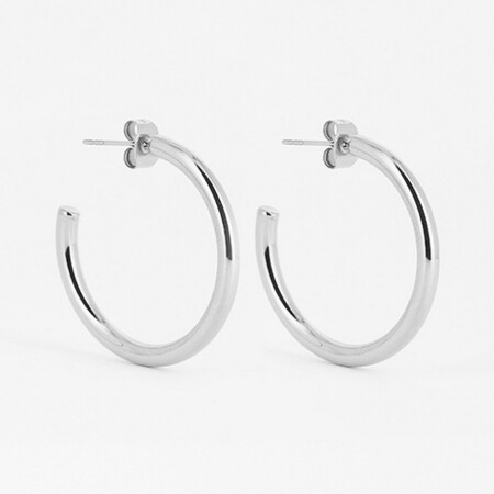 Boucles d'oreilles ZAG en acier