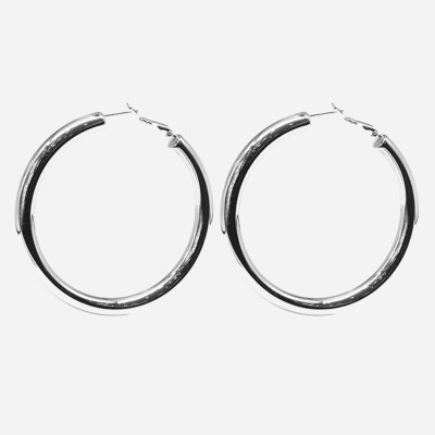 Boucles d'oreilles ZAG en acier