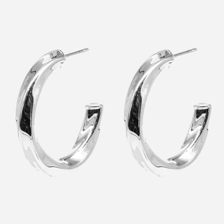 Boucles d'oreilles ZAG en acier