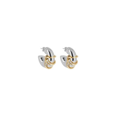 Boucles d'oreilles Zag Sharma en acier
