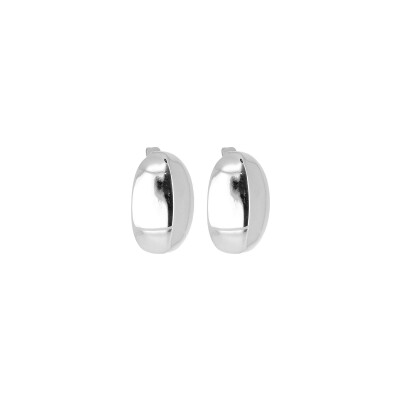 Boucles d'oreilles Zag Althéa en acier