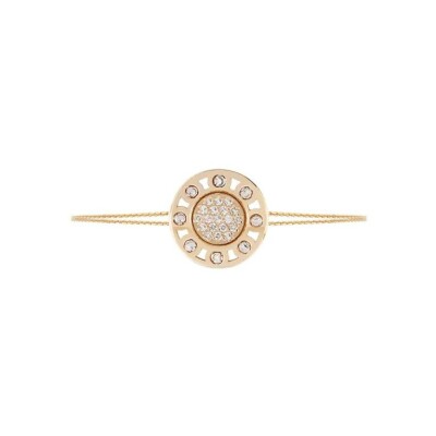 Bracelet Officina Bernardi en or jaune et diamants