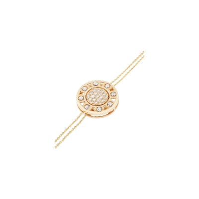Bracelet Officina Bernardi en or jaune et diamants