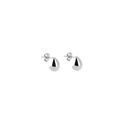 Mini boucles d’oreilles Zag en acier